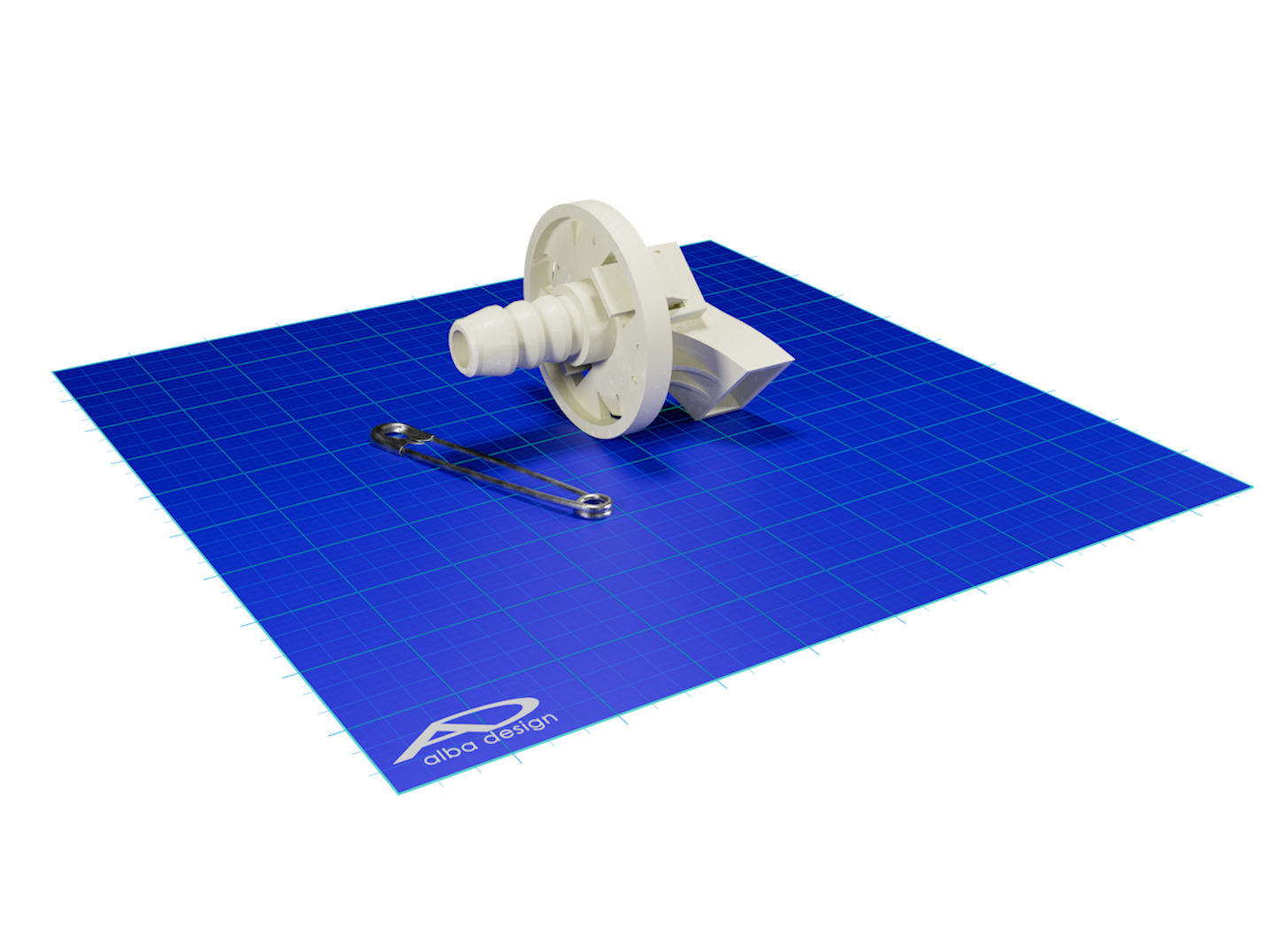 Hose Adapter 3D Rendering