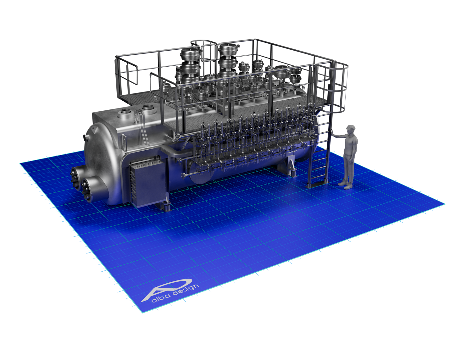 Kryotechnik 3D Rendering