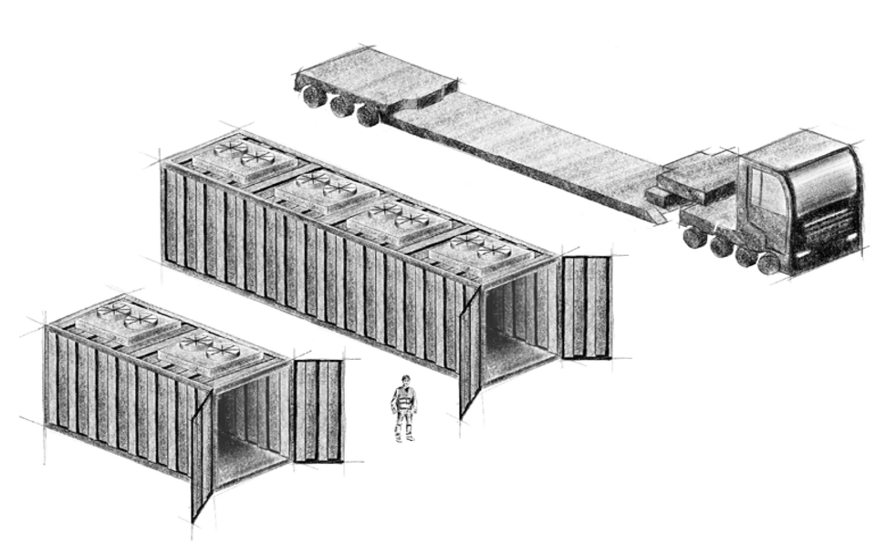 Technik-Container Impression 1